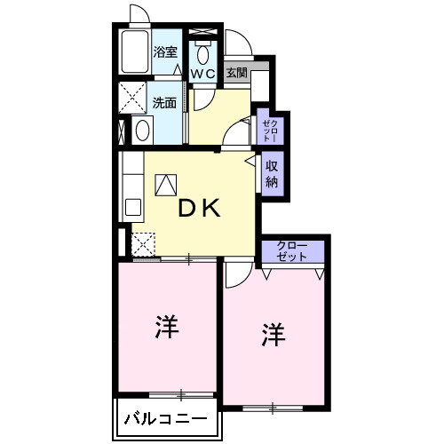 岐阜県岐阜市柳津町下佐波５ 柳津駅 2DK アパート 賃貸物件詳細