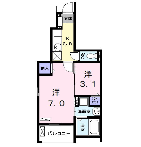 愛知県名古屋市中川区法華西町 高畑駅 1LDK アパート 賃貸物件詳細