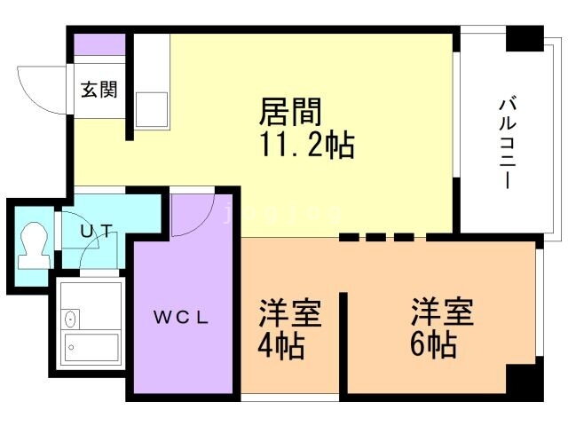 北海道札幌市中央区南五条西７ すすきの駅 2LDK マンション 賃貸物件詳細