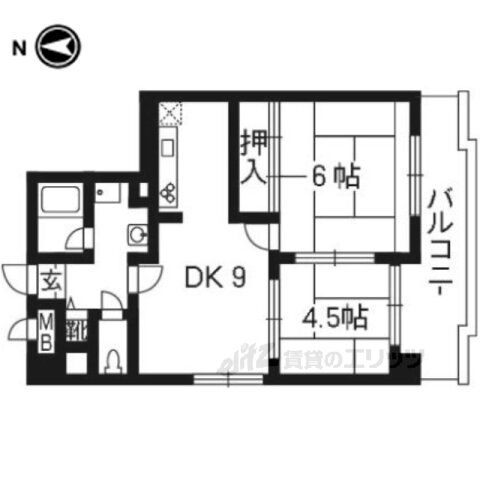 滋賀県大津市大萱１ 瀬田駅 2LDK マンション 賃貸物件詳細