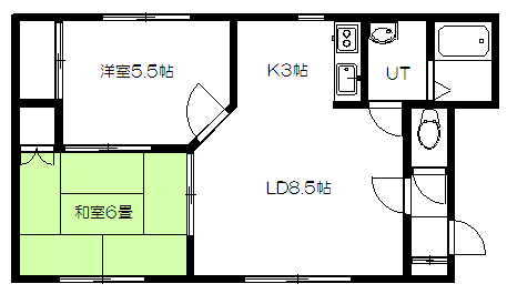 北海道札幌市手稲区星置南２ ほしみ駅 2LDK アパート 賃貸物件詳細