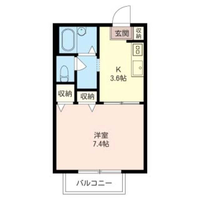 神奈川県厚木市三田南３ 本厚木駅 1K アパート 賃貸物件詳細