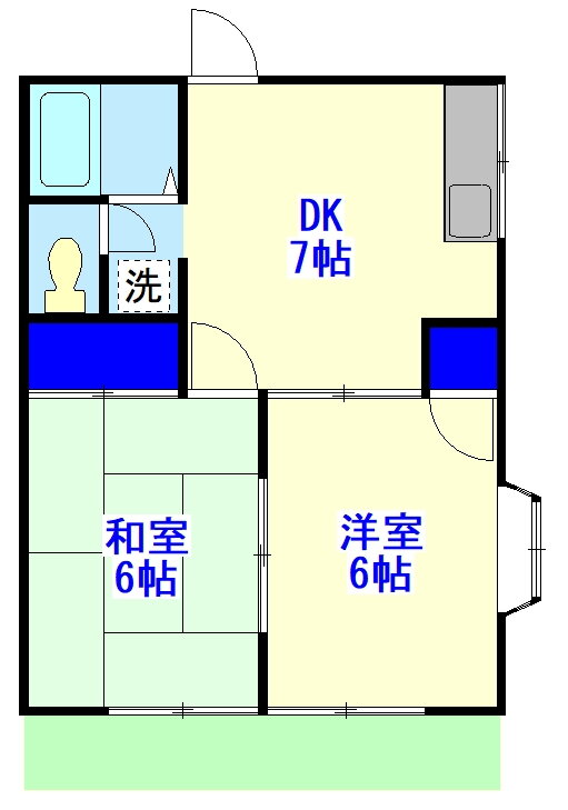 千葉県浦安市富士見２ 浦安駅 2DK アパート 賃貸物件詳細