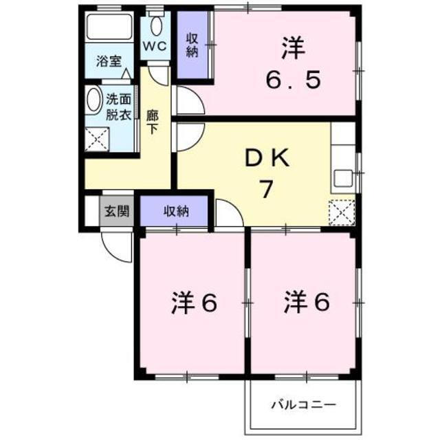 熊本県熊本市南区薄場２ 西熊本駅 3DK アパート 賃貸物件詳細