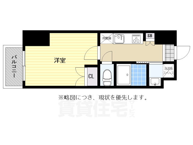 福岡県福岡市博多区堅粕４ 博多駅 1K マンション 賃貸物件詳細