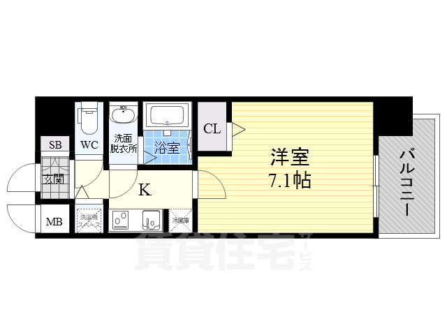 大阪府大阪市淀川区西中島４ 西中島南方駅 1K マンション 賃貸物件詳細