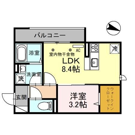 埼玉県越谷市南越谷３ 新越谷駅 1LDK アパート 賃貸物件詳細