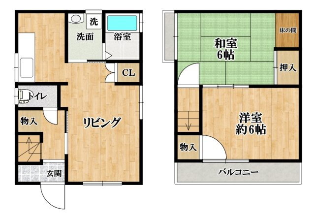 はびきの４丁目戸建 2DK 賃貸物件詳細