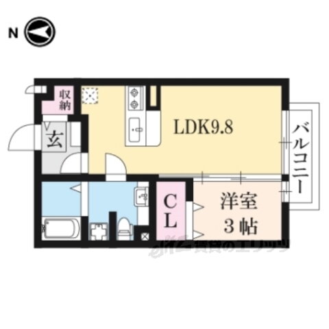 京都府福知山市字堀 福知山駅 1K アパート 賃貸物件詳細