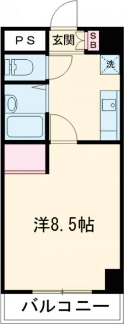 東京都八王子市明神町３ 京王八王子駅 1K マンション 賃貸物件詳細