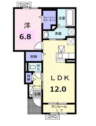 ユートピア・ホーム 1階 1LDK 賃貸物件詳細