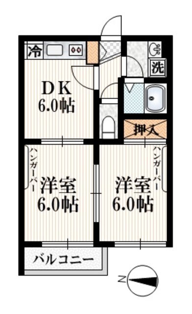 東京都練馬区石神井町３ 石神井公園駅 2DK マンション 賃貸物件詳細