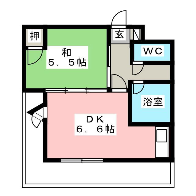 愛知県名古屋市中川区上高畑２ 八田駅 1DK マンション 賃貸物件詳細