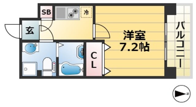 兵庫県神戸市灘区記田町５ 六甲道駅 1K マンション 賃貸物件詳細