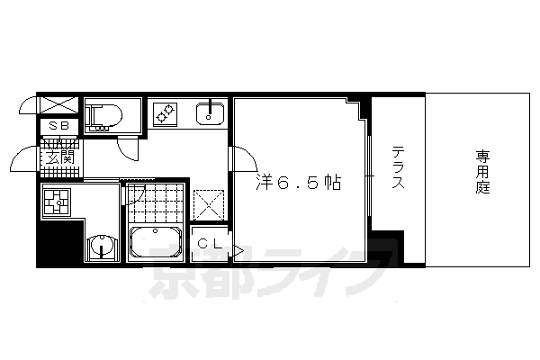 京都府京都市下京区西七条北月読町 西大路駅 1K マンション 賃貸物件詳細