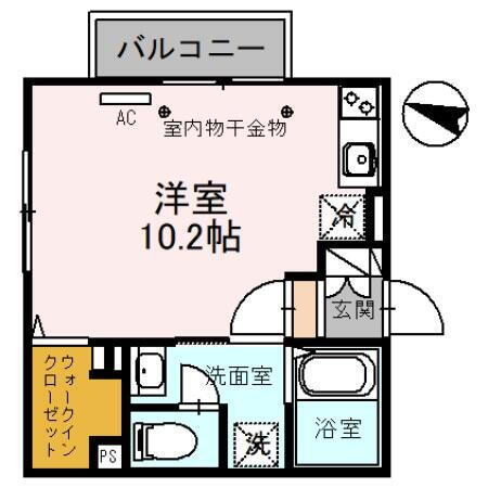 ルミエール　バルゴ 1階 ワンルーム 賃貸物件詳細