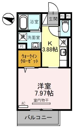 滋賀県長浜市地福寺町 長浜駅 1K アパート 賃貸物件詳細