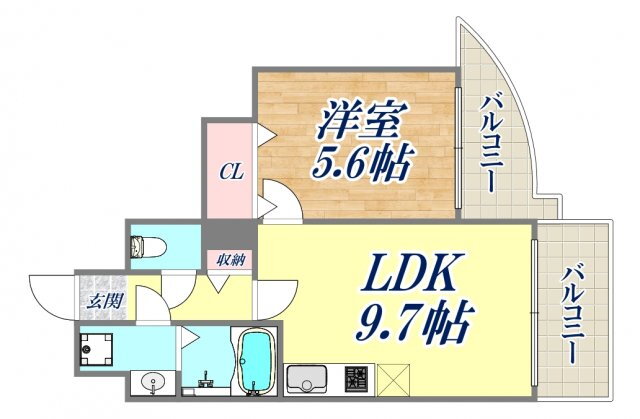 兵庫県神戸市中央区浜辺通３ 三ノ宮駅 1LDK マンション 賃貸物件詳細