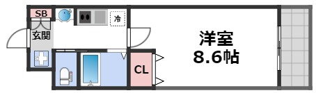 大阪府大阪市浪速区日本橋西１ 難波駅 1K マンション 賃貸物件詳細