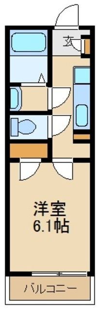 埼玉県さいたま市中央区本町東２ 与野本町駅 1K マンション 賃貸物件詳細