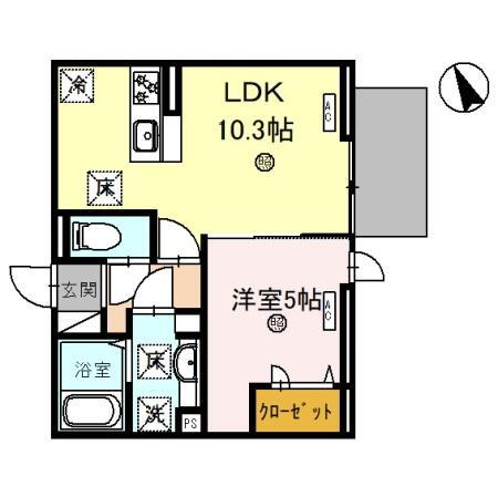兵庫県姫路市安田１ 手柄駅 1LDK アパート 賃貸物件詳細