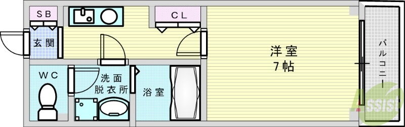 大阪府豊中市東寺内町 緑地公園駅 1K マンション 賃貸物件詳細