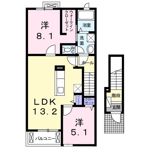 茨城県守谷市本町 南守谷駅 2LDK アパート 賃貸物件詳細