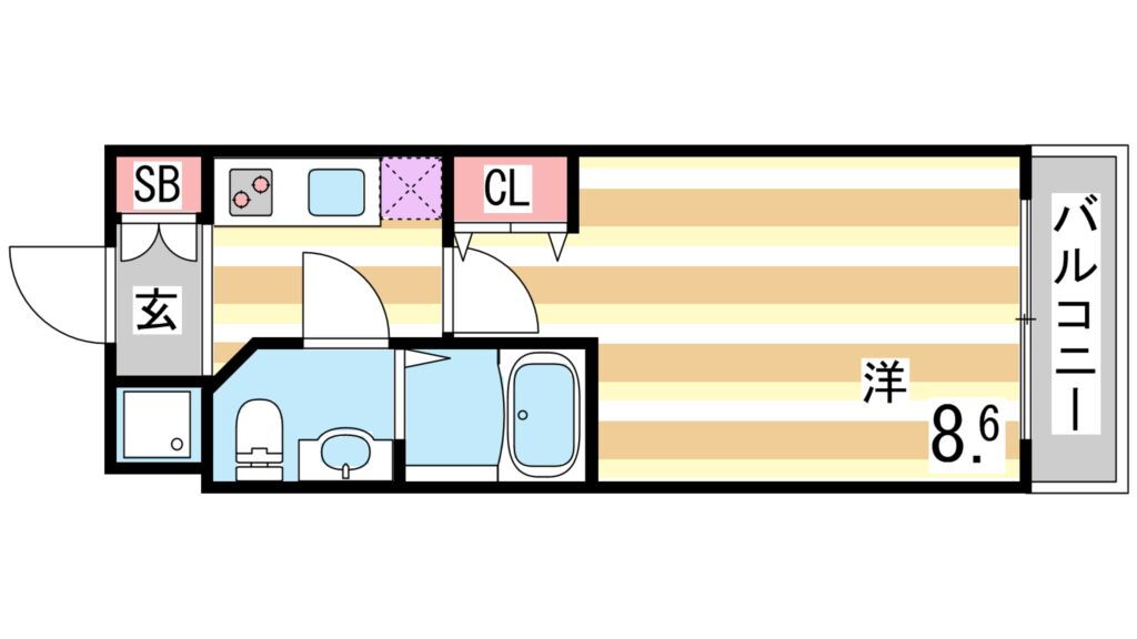 兵庫県神戸市中央区磯上通４ 三ノ宮駅 1K マンション 賃貸物件詳細