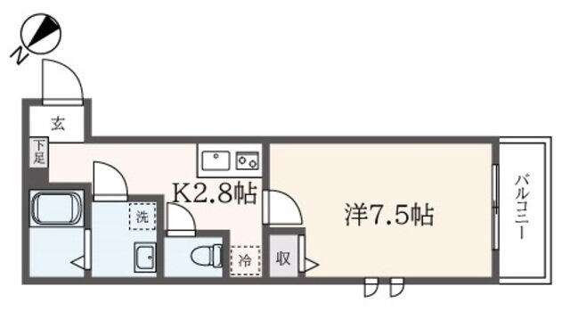 東京都杉並区永福３ 西永福駅 1K アパート 賃貸物件詳細