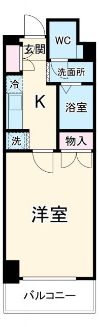 三重県四日市市鵜の森１ 近鉄四日市駅 1K マンション 賃貸物件詳細