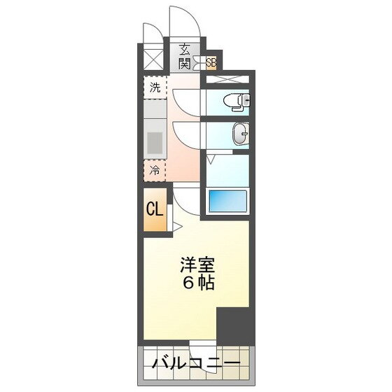 三重県四日市市諏訪町 近鉄四日市駅 1K マンション 賃貸物件詳細