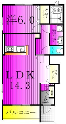 千葉県松戸市金ケ作 常盤平駅 1LDK アパート 賃貸物件詳細