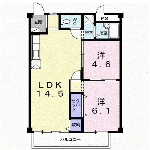 茨城県守谷市松前台１ 新守谷駅 2LDK アパート 賃貸物件詳細
