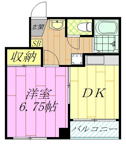 千葉県市川市相之川４ 南行徳駅 1DK マンション 賃貸物件詳細
