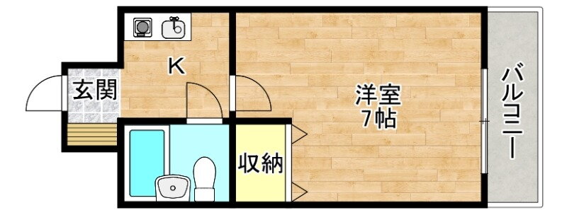 大阪府東大阪市足代北２ 布施駅 1K マンション 賃貸物件詳細