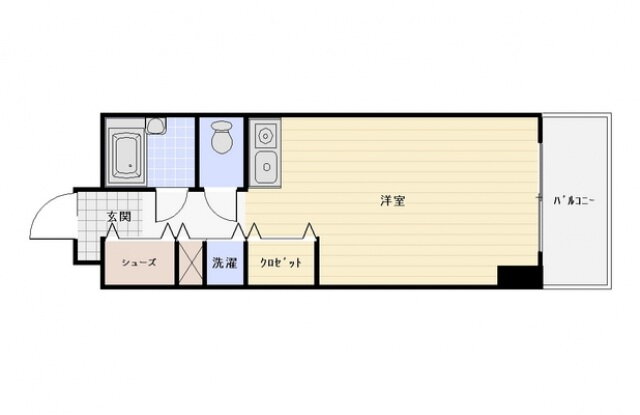 広島県広島市中区西白島町 新白島駅 ワンルーム マンション 賃貸物件詳細