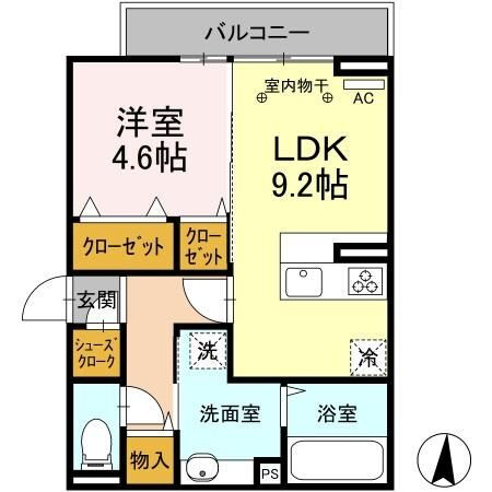 群馬県前橋市紅雲町２ 中央前橋駅 1LDK アパート 賃貸物件詳細