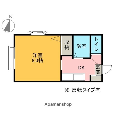 長谷川ハイツ 2階 1DK 賃貸物件詳細