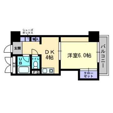 フェニックス八丁堀 7階 1DK 賃貸物件詳細