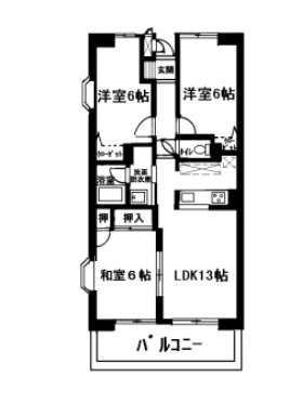 埼玉県さいたま市中央区上落合５ 北与野駅 3LDK マンション 賃貸物件詳細