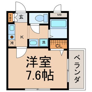 プティリヴィエール 1階 1K 賃貸物件詳細