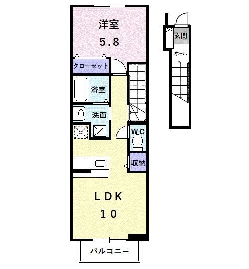 大阪府堺市北区金岡町 白鷺駅 1LDK アパート 賃貸物件詳細