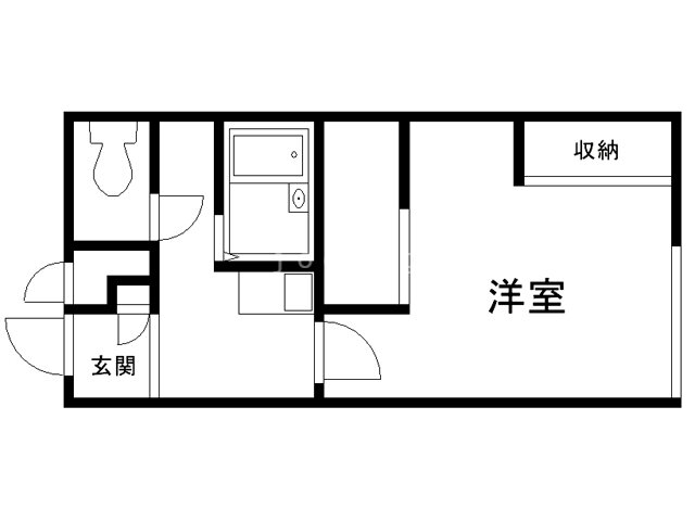 北海道旭川市東光六条３ 1K アパート 賃貸物件詳細