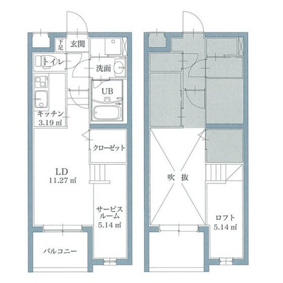 福岡県福岡市南区横手南町 井尻駅 1SK マンション 賃貸物件詳細