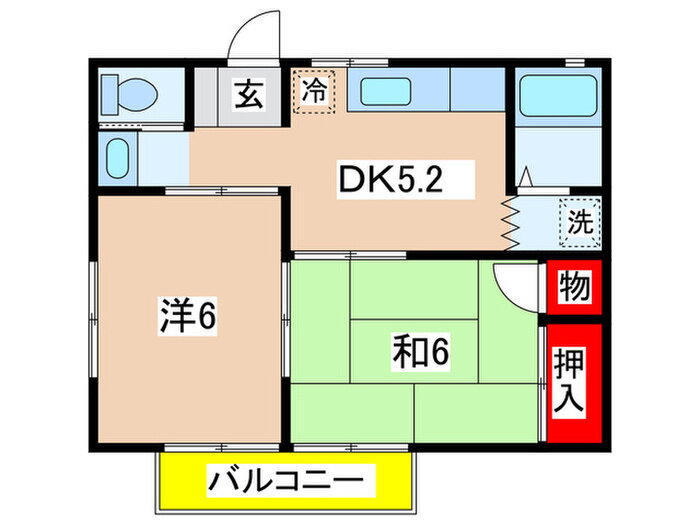 神奈川県横浜市港北区日吉本町２ 日吉本町駅 2DK アパート 賃貸物件詳細