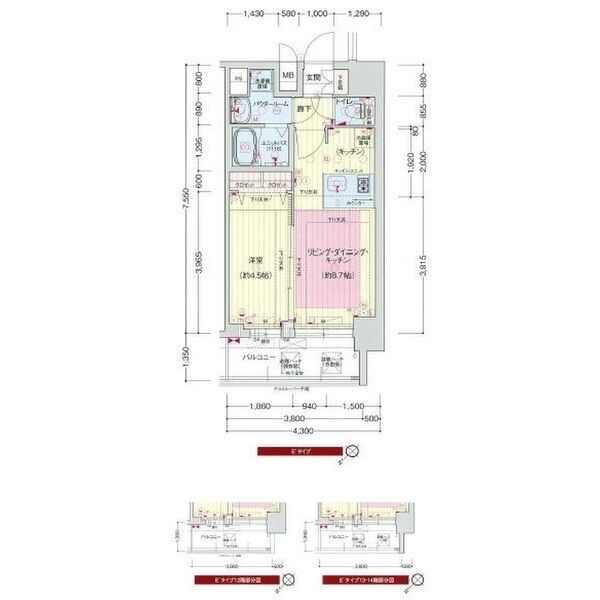 大阪府大阪市西区九条南２ 九条駅 1LDK マンション 賃貸物件詳細