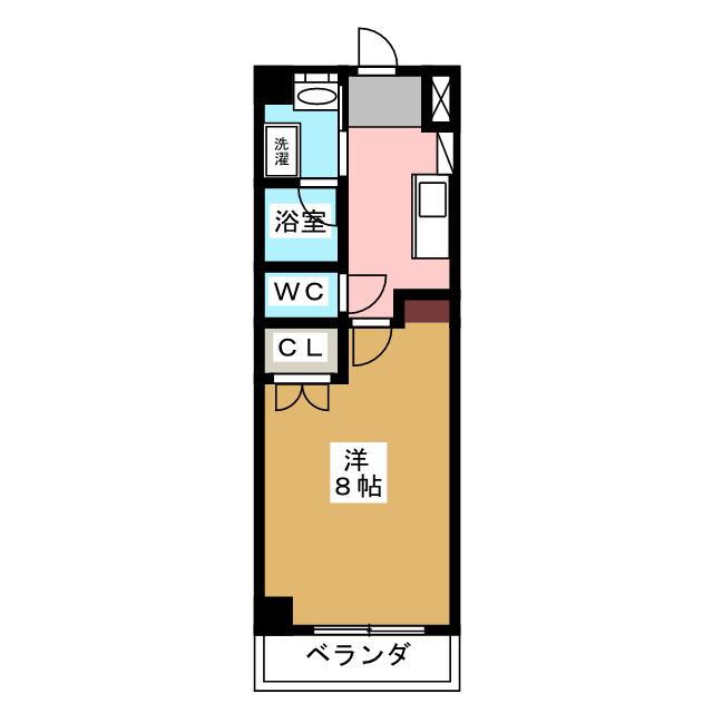 愛知県名古屋市名東区社台３ 一社駅 1K マンション 賃貸物件詳細