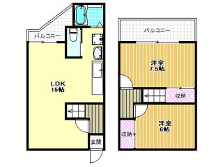 大阪府藤井寺市林５ 土師ノ里駅 2LDK 一戸建て 賃貸物件詳細