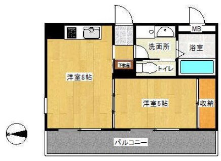 熊本県熊本市中央区上通町 水道町駅 1LDK マンション 賃貸物件詳細