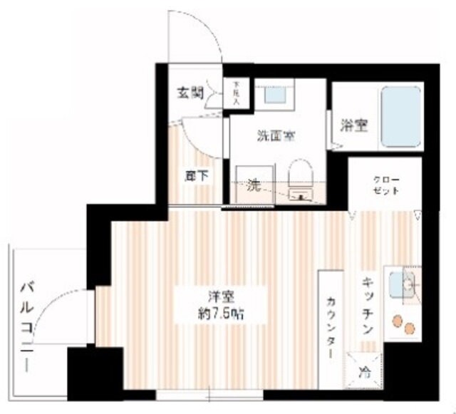 東京都北区滝野川７ 西巣鴨駅 ワンルーム マンション 賃貸物件詳細